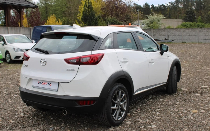 Mazda CX-3 cena 78500 przebieg: 75900, rok produkcji 2019 z Kietrz małe 562